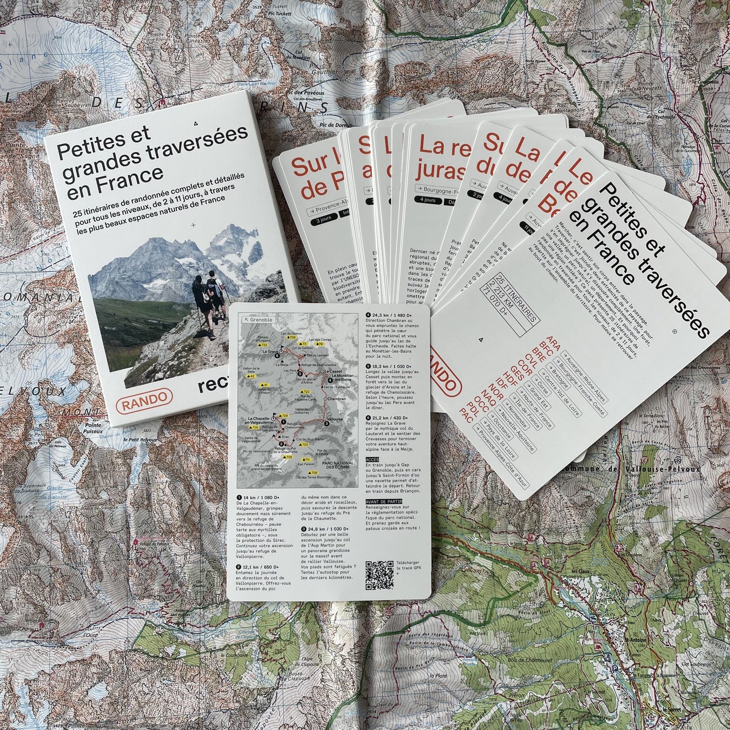 Extension randonnée : petites et grandes traversées en France