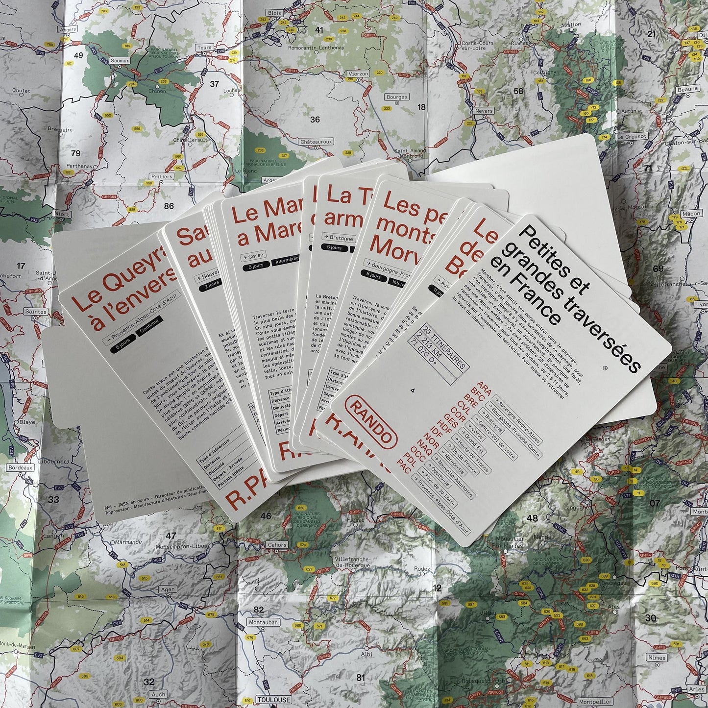 Extension randonnée : petites et grandes traversées en France
